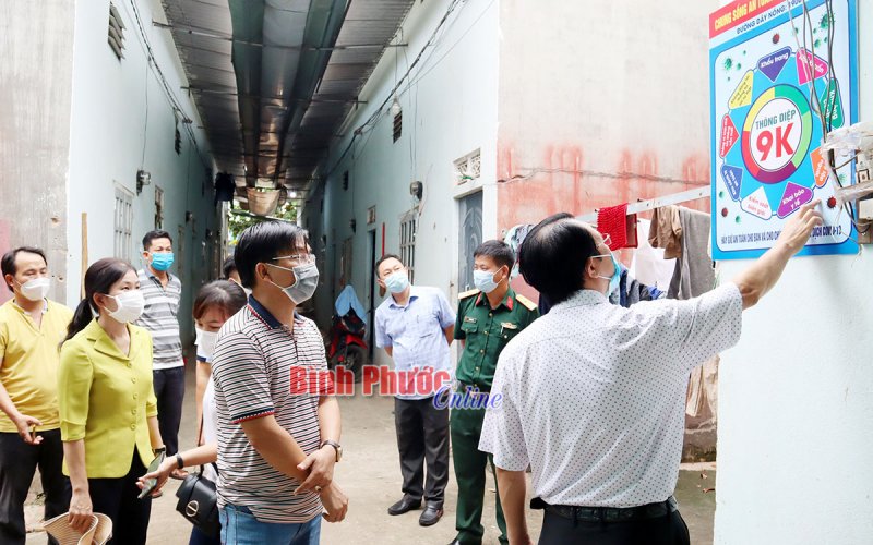 Đồng Xoài xây dựng các khu nhà trọ an toàn Covid-19