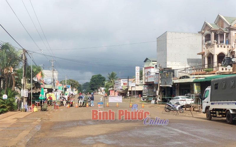 Ghi nhận 1 ca nghi dương tính SARS-CoV-2, Bù Gia Mập khẩn trương truy vết