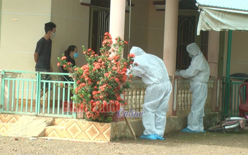 Lộc Ninh: Thêm một trường hợp dương tính với SARS-CoV-2