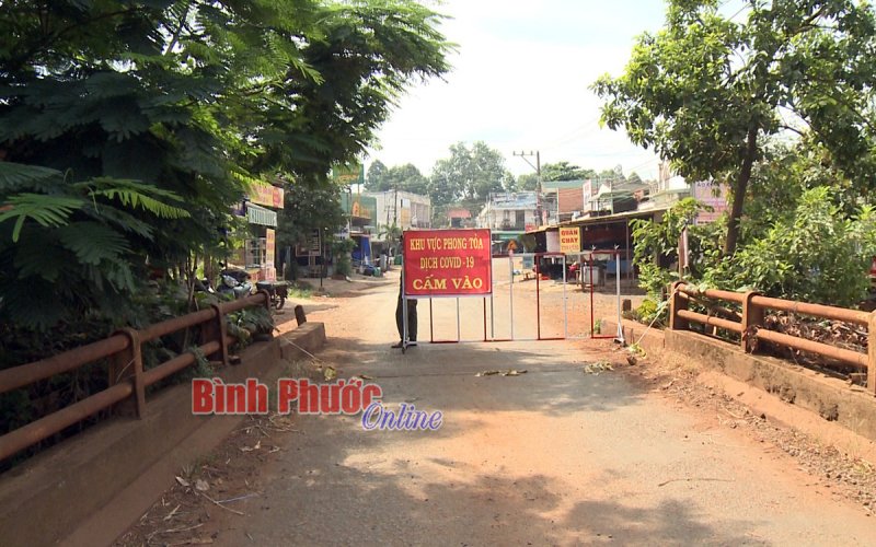 Lộc Ninh thu hẹp phạm vi phong tỏa 3 địa điểm liên quan đến bệnh nhân 18.400