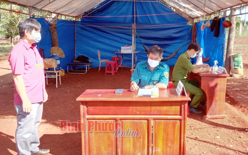 Nghĩa Bình chủ động khống chế nguồn lây