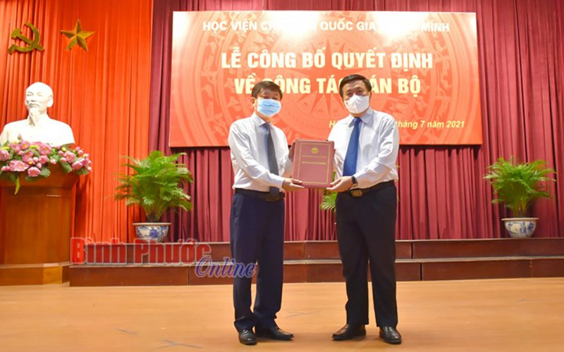 PGS.TS. Phạm Minh Sơn được bổ nhiệm làm Giám đốc Học viện Báo chí và Tuyên truyền