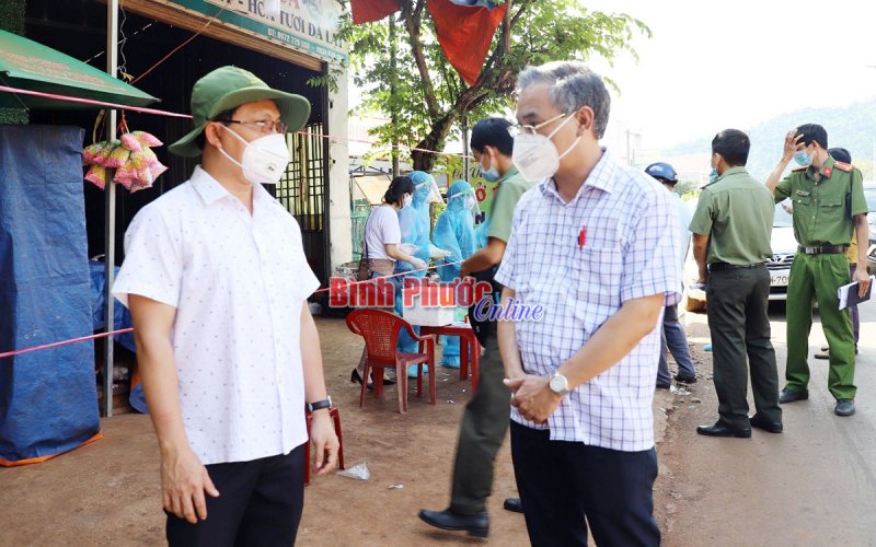 Phước Long khẩn trương triển khai các biện pháp xử lý khi có ca F0 thứ hai