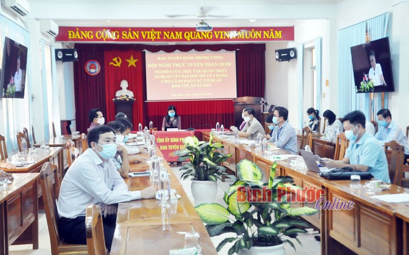 Quán triệt Nghị quyết Đại hội XIII cho lãnh đạo các cơ quan báo chí, xuất bản