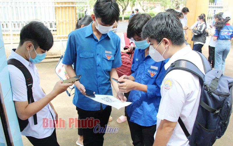 Th&iacute; sinh B&igrave;nh Phước sẵn s&agrave;ng bước v&agrave;o kỳ thi