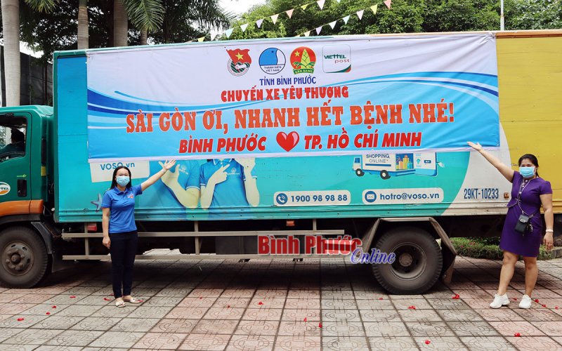 Thêm chuyến xe yêu thương từ Bình Phước tới TP. Hồ Chí Minh