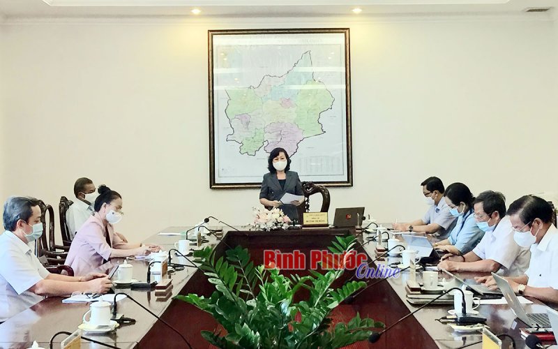 Thường trực Tỉnh ủy làm việc với các cơ quan tham mưu giúp việc