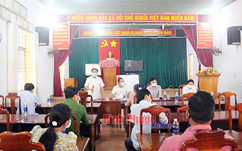 Từ 0 giờ ngày 12-7, xã Bình Sơn sẽ giãn cách xã hội theo Chỉ thị 15 