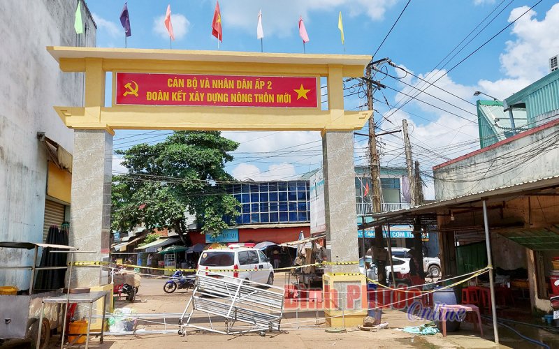 Từ 12 giờ hôm nay, 3-7, giãn cách xã hội toàn địa bàn huyện Lộc Ninh theo Chỉ thị 15