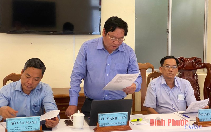 Ban Kinh tế - Ngân sách HĐND tỉnh họp thống nhất nội dung giám sát