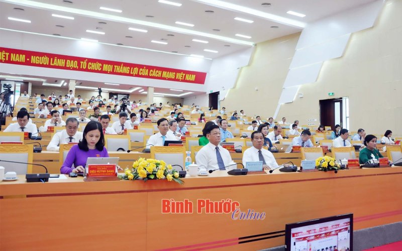 Bế mạc kỳ họp thứ 6, HĐND tỉnh Bình Phước khóa X