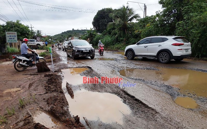 Bình Phước: Đường ĐT760 sẽ được sửa chữa, bảo hành