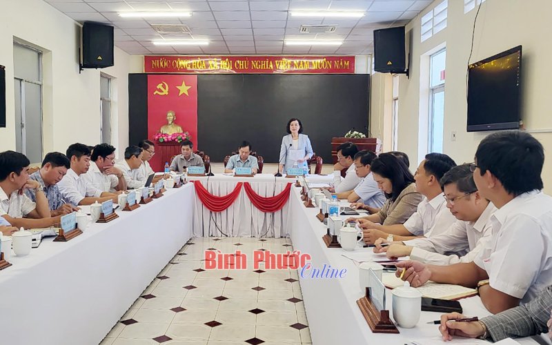 Bình Phước: Họp rút kinh nghiệm công tác chuẩn bị và tổ chức kỳ họp thứ 6, HĐND tỉnh khóa X