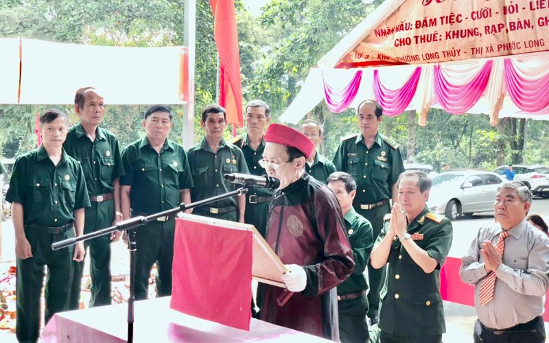 Bình Phước: Lễ giỗ, dâng hương tưởng niệm liệt sĩ tại đồi bằng lăng 