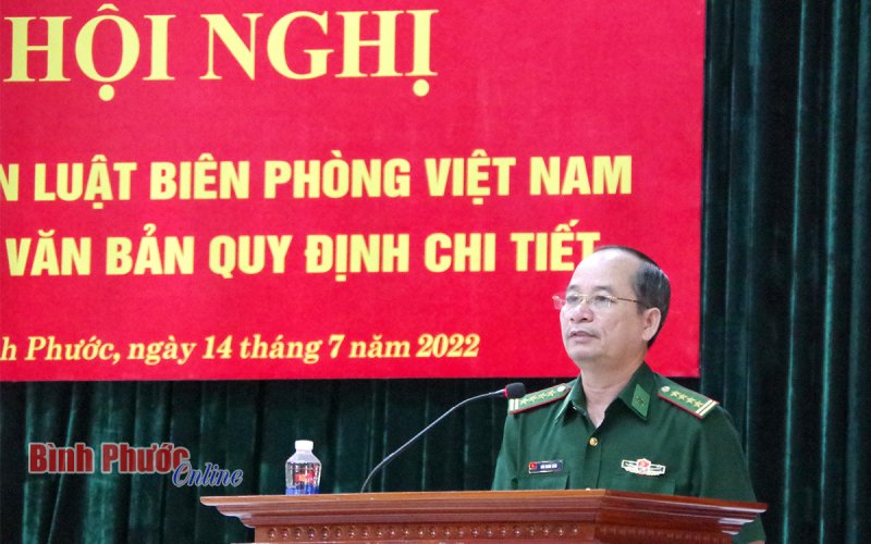 Bình Phước tập huấn Luật Biên phòng Việt Nam