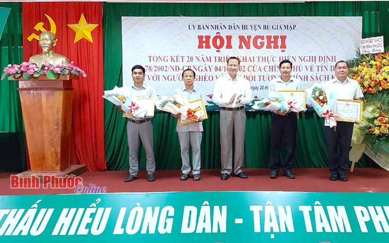 Bù Gia Mập giảm hơn 10.000 hộ nghèo từ chính sách tín dụng ưu đãi 