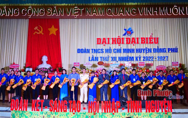 Đại hội Đoàn TNCS Hồ Chí Minh huyện Đồng Phú nhiệm kỳ 2022-2027