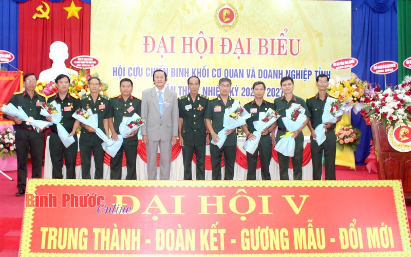 Đồng chí Bùi Văn Thiêm tái đắc cử Chủ tịch Hội CCB khối Cơ quan và Doanh nghiệp tỉnh 