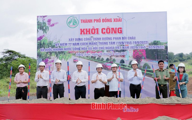 Đồng Xoài: Người dân hiến 3,8 ha đất để thi công đường Phan Bội Châu