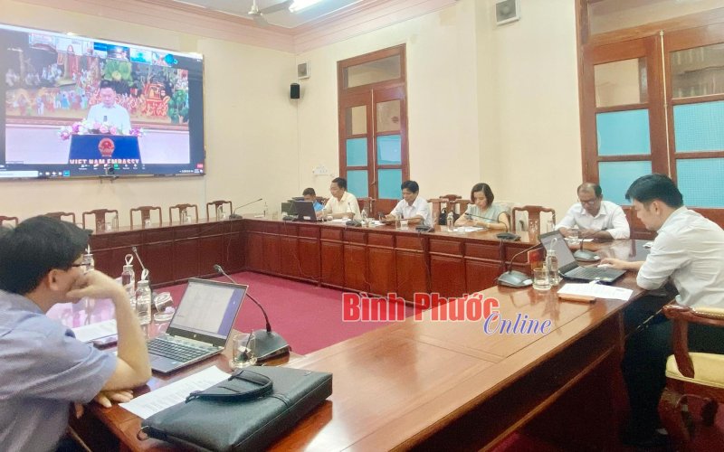 Giao ban trực tuyến toàn quốc xúc tiến thương mại với các thị trường ngoài nước