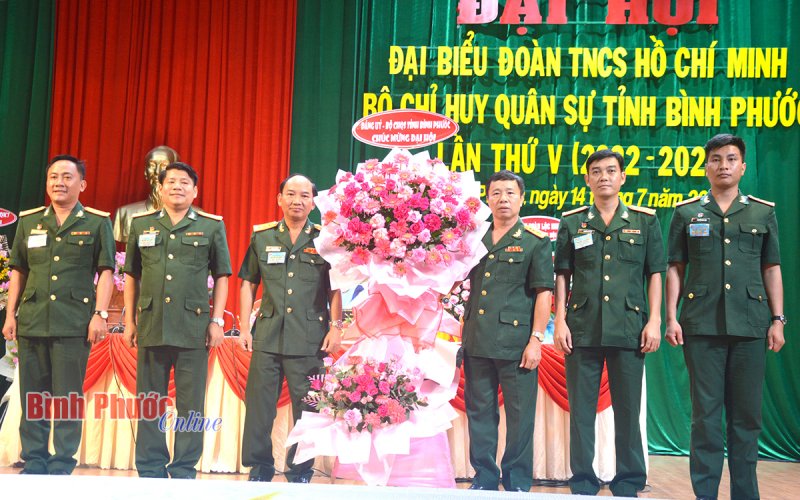 Khai mạc Đại hội đại biểu Đoàn TNCS Hồ Chí Minh Bộ CHQS tỉnh Bình Phước nhiệm kỳ 2022-2027