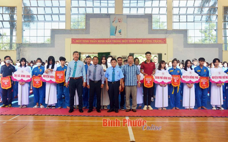 Khai mạc môn Vovinam, Đại hội TDTT tỉnh Bình Phước lần VI