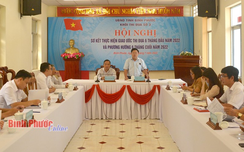 Khối thi đua số 3 triển khai nhiệm vụ 6 tháng cuối năm