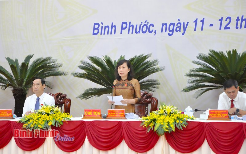 Kỳ họp thứ 6, HĐND tỉnh Bình Phước khóa X: Nóng vấn đề quản lý quy hoạch và an toàn hồ đập