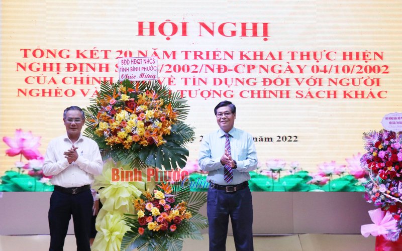 Phước Long tổng kết 20 năm thực hiện tín dụng ưu đãi đối với hộ nghèo