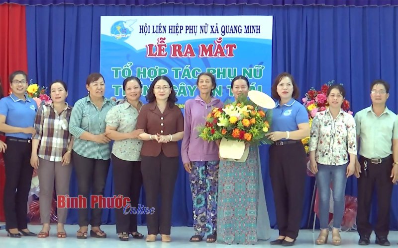 Ra mắt Tổ hợp tác phụ nữ trồng cây ăn trái