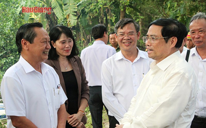 Thủ tướng Phạm Minh Chính khảo sát Khu bảo tồn thiên nhiên Lung Ngọc Hoàng