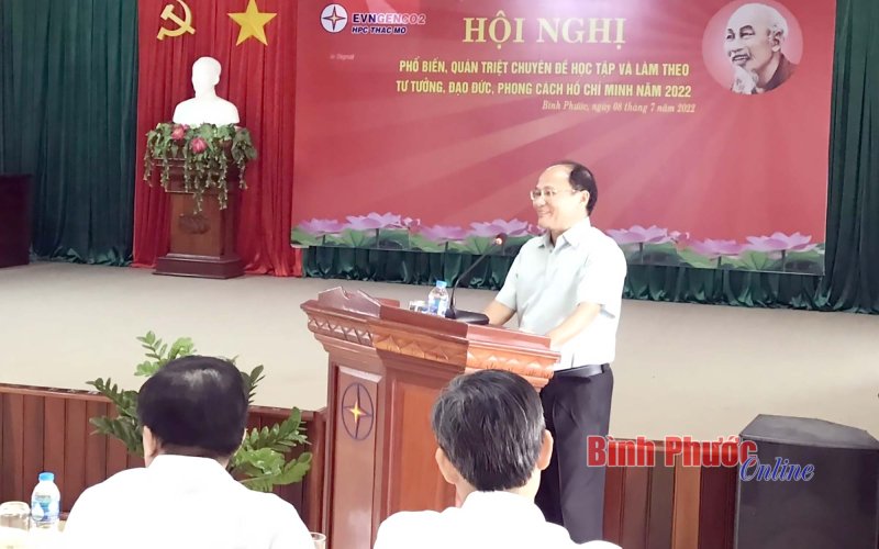 TMP phổ biến, quán triệt chuyên đề học và làm theo Bác