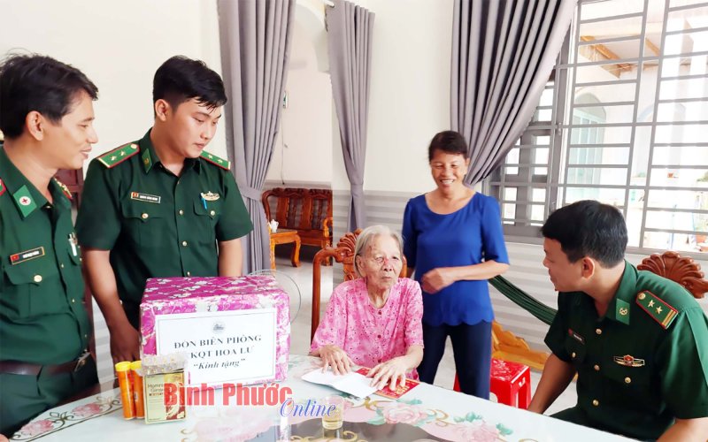 Tuổi trẻ Bình Phước với nghĩa cử tri ân