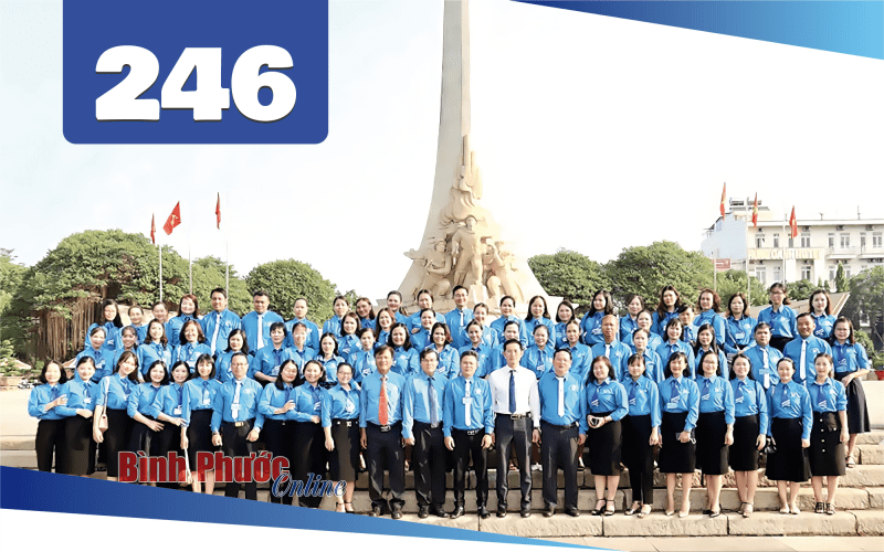 246 đại biểu chính thức dự Đại hội Công đoàn tỉnh Bình Phước lần thứ XI (nhiệm kỳ 2023-2028)