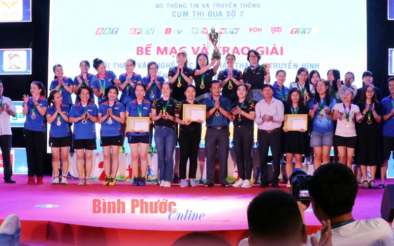 Bế mạc Hội thao kết nối các đài PT-TH Đông Nam Bộ