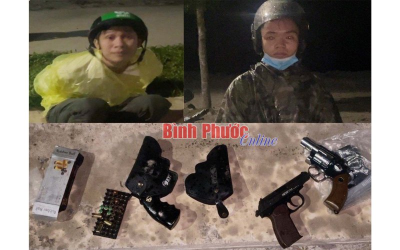 Bình Phước: Bắt giữ đối tượng tàng trữ 4 khẩu súng ngắn