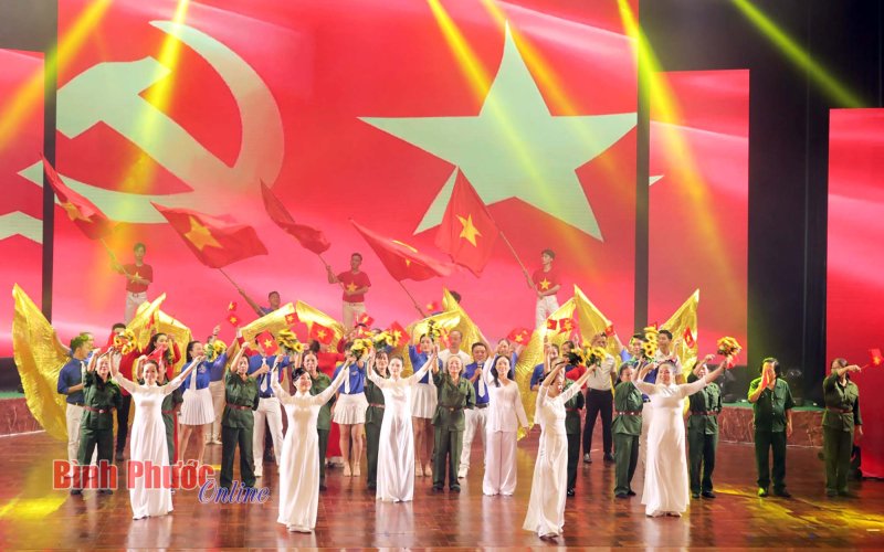 Bình Phước: Chương trình nghệ thuật “Hồn thiêng Tổ quốc”