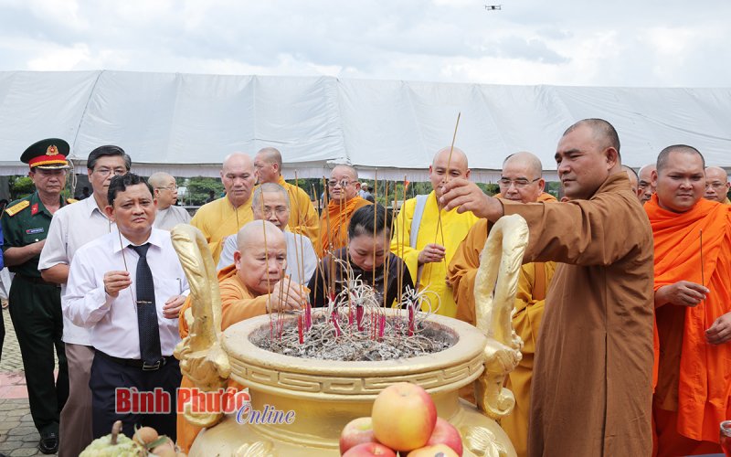 Bình Phước: Đại lễ tri ân tưởng niệm cầu siêu anh linh các anh hùng liệt sĩ