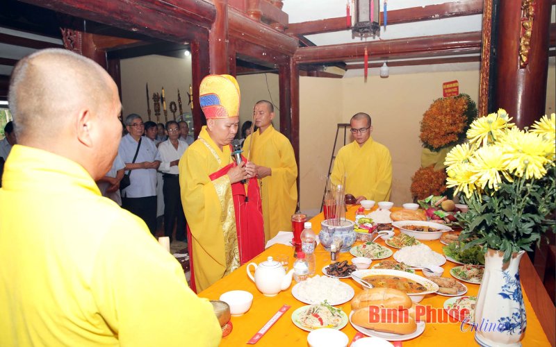 Bình Phước: Lễ cầu siêu, cầu an và an vị tượng đồng 3 vị danh tướng