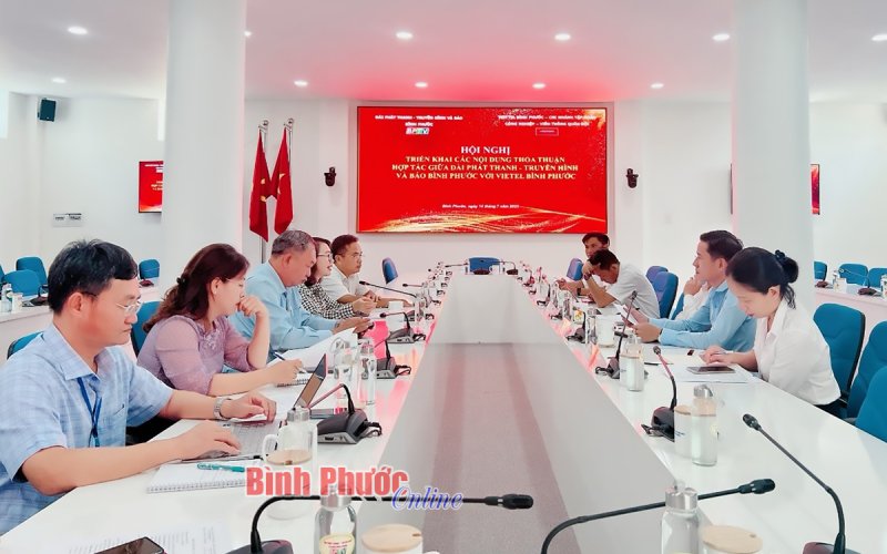 BPTV thúc đẩy hợp tác với Viettel Bình Phước