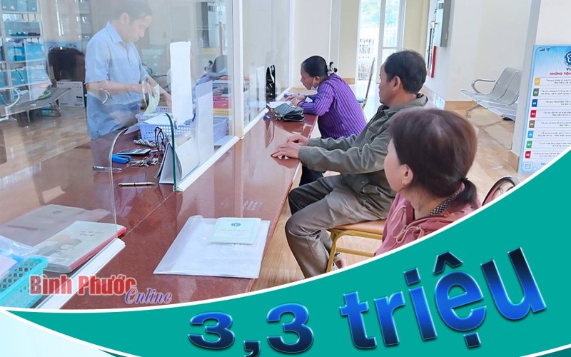 Cả nước có hơn 3,3 triệu người hưởng lương hưu và trợ cấp bảo hiểm xã hội hằng tháng