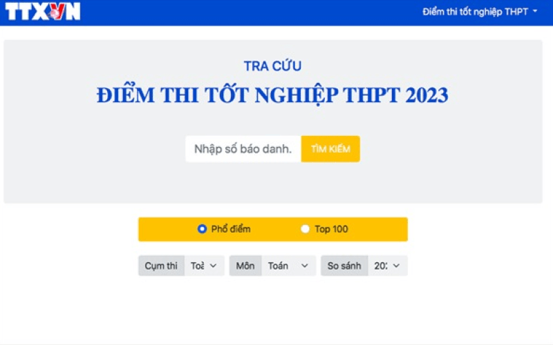 Chính thức có điểm thi tốt nghiệp THPT 2023, thí sinh tra cứu tại đây