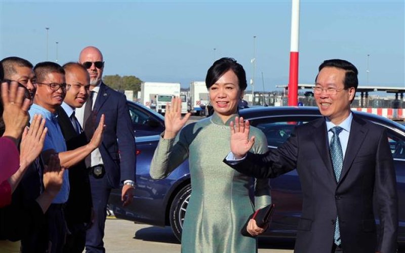 Chủ tịch nước kết thúc tốt đẹp chuyến thăm Italy và Tòa thánh Vatican