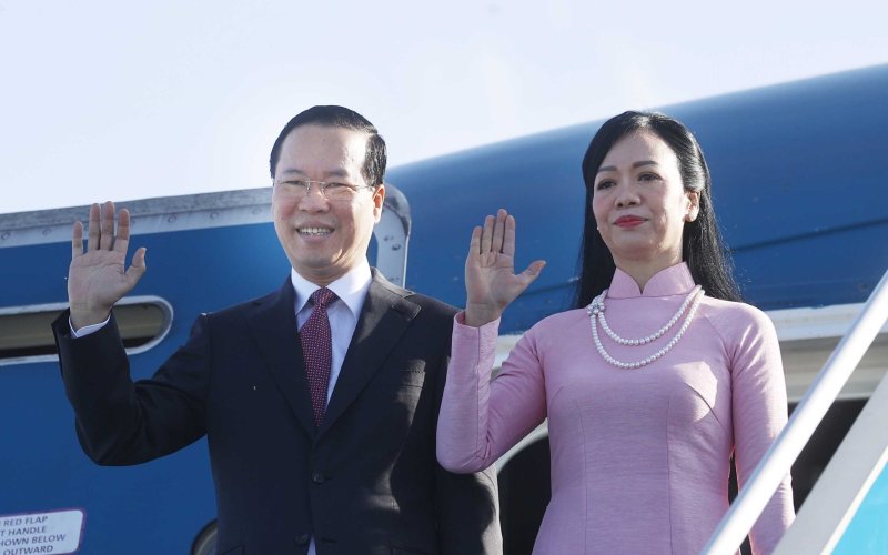 Chủ tịch nước lên đường thăm Cộng hòa Áo, Italy và Tòa thánh Vatican