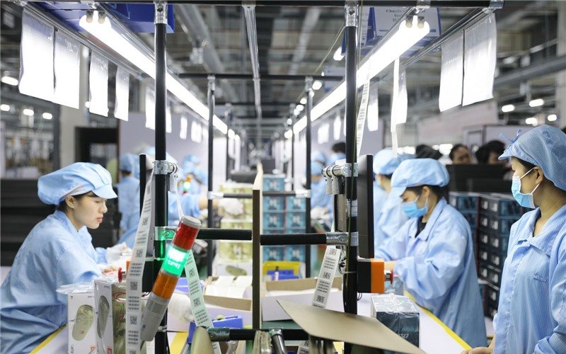 Công nghiệp chế biến, chế tạo chuyển dịch tích cực