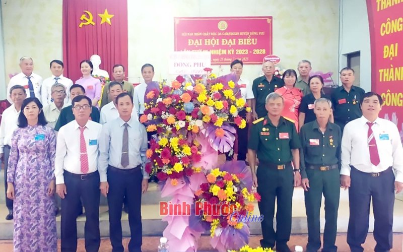 Đại hội Hội Nạn nhân chất độc da cam/dioxin huyện Đồng Phú