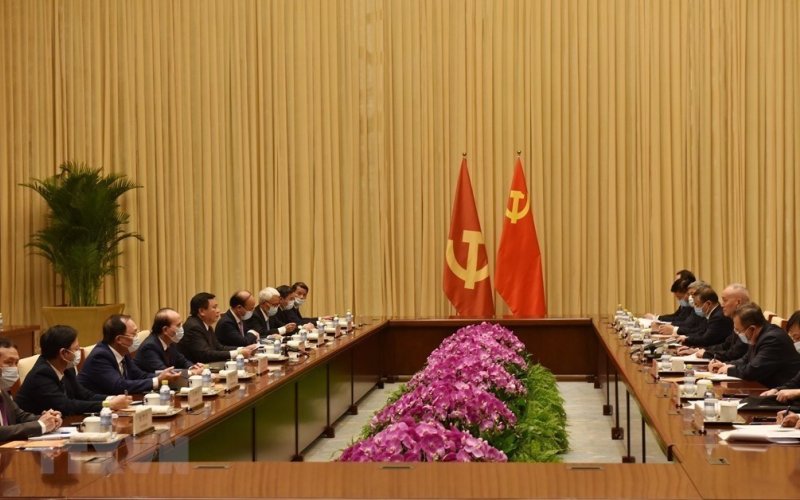 Đoàn đại biểu Đảng Cộng sản Việt Nam thăm và làm việc tại Trung Quốc