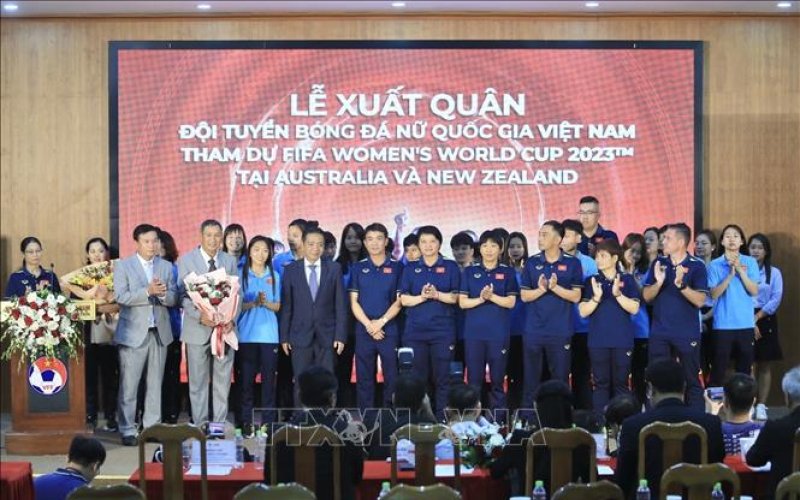 Đội tuyển Bóng đá nữ Việt Nam xuất quân tham dự Vòng Chung kết World Cup nữ 2023