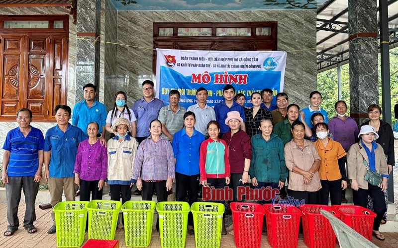 Đồng Phú: Nhiều hoạt động an sinh tại chiến dịch hè tình nguyện 
