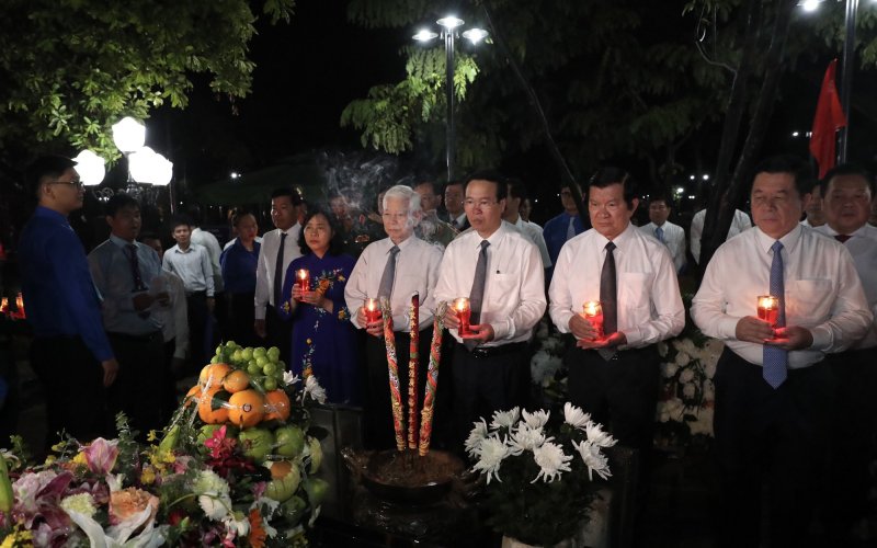 Dựng xây đất nước đẹp giàu là sự tri ân ý nghĩa nhất với các Anh hùng liệt sĩ